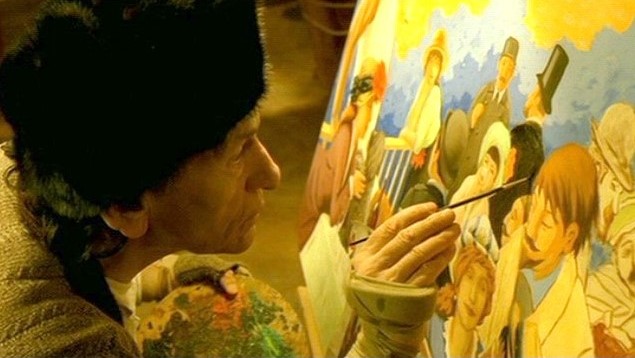 Amélie movie frame, original french title: Le Fabuleux Destin d'Amélie Poulain, 2001, directed by Jean-Pierre Jeunet, written by Jean-Pierre Jeunette and Guillaume Laurant, Miramax 