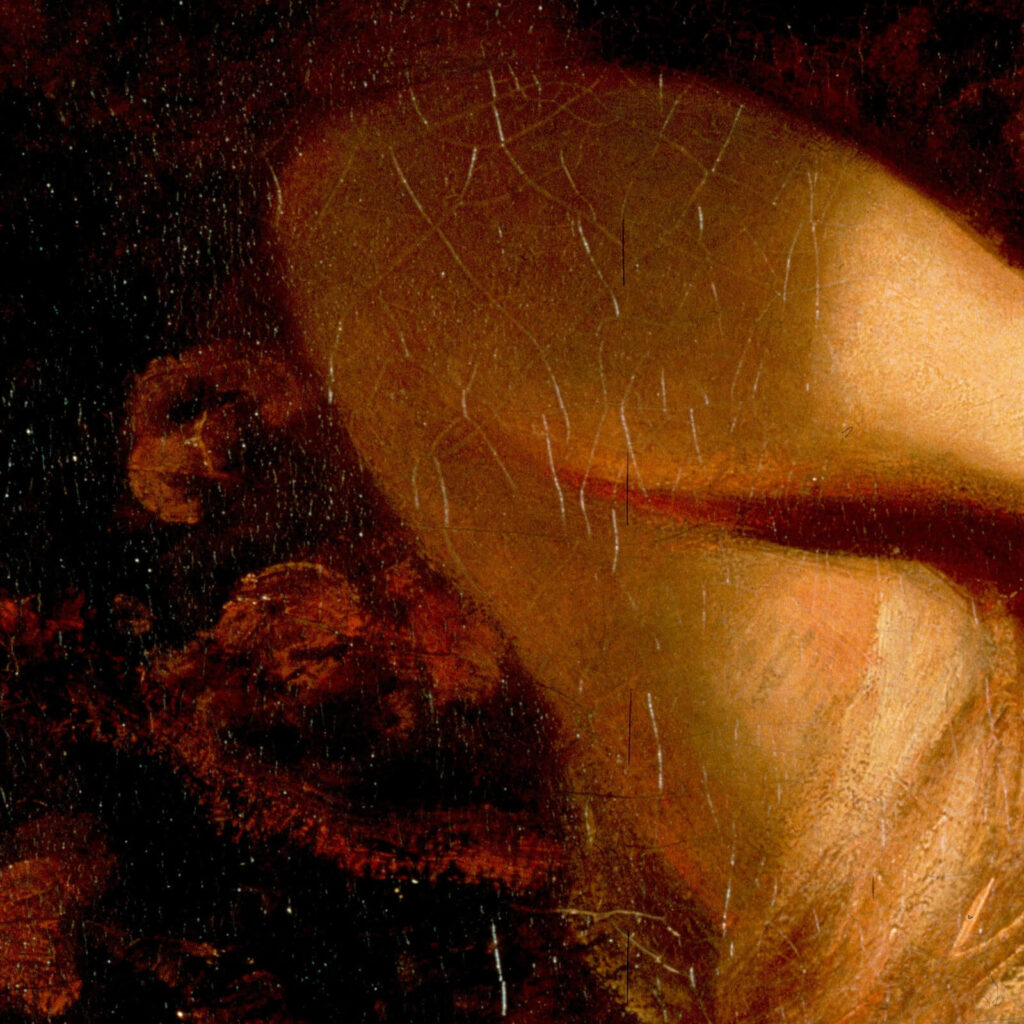 Cupid Untying the Zone of Venus: Sir Joshua Reynolds, Cupid Untying the Zone of Venus, 1788, Hermitage Museum, Saint Petersburg, Russia. Detail.
