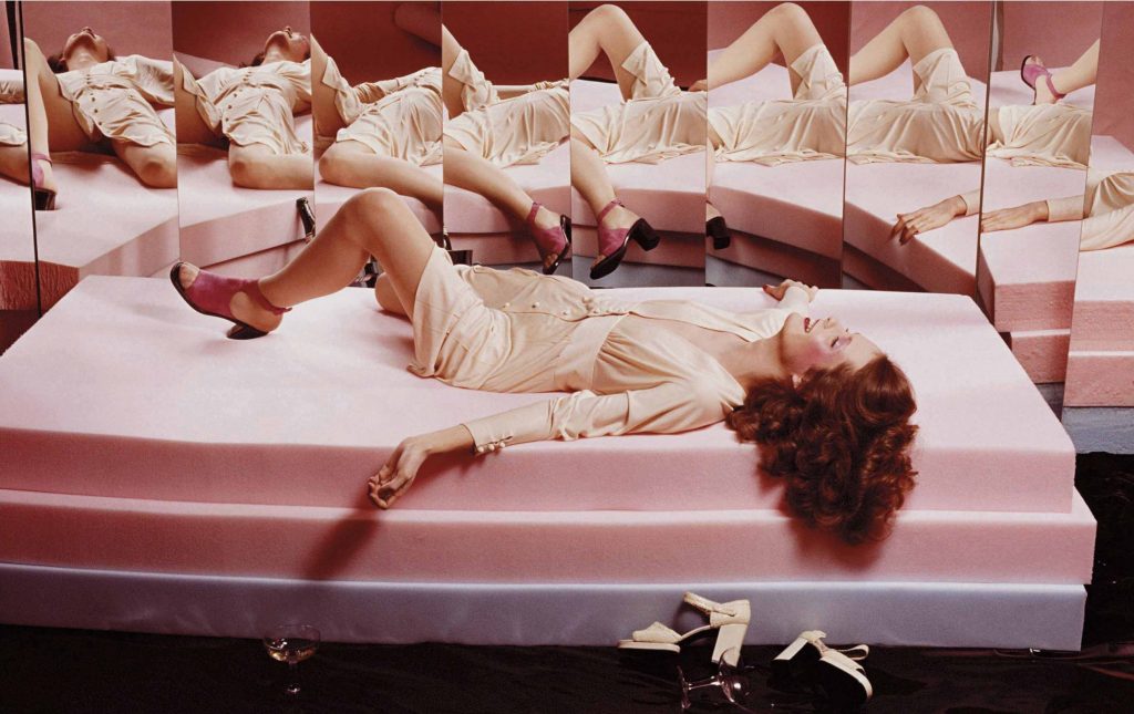 fashion photographers: Guy Bourdin for Vogue Paris, 1972. Christie’s.