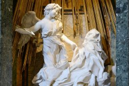 Gian Lorenzo Bernini, Ecstasy of Saint Teresa, 1647-1652, Santa Maria della Vittoria, Roma, Italia.