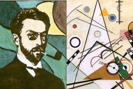 Gabriele Münter, Portrait of Wassily Kandinsky. Composition VIII, 1923,