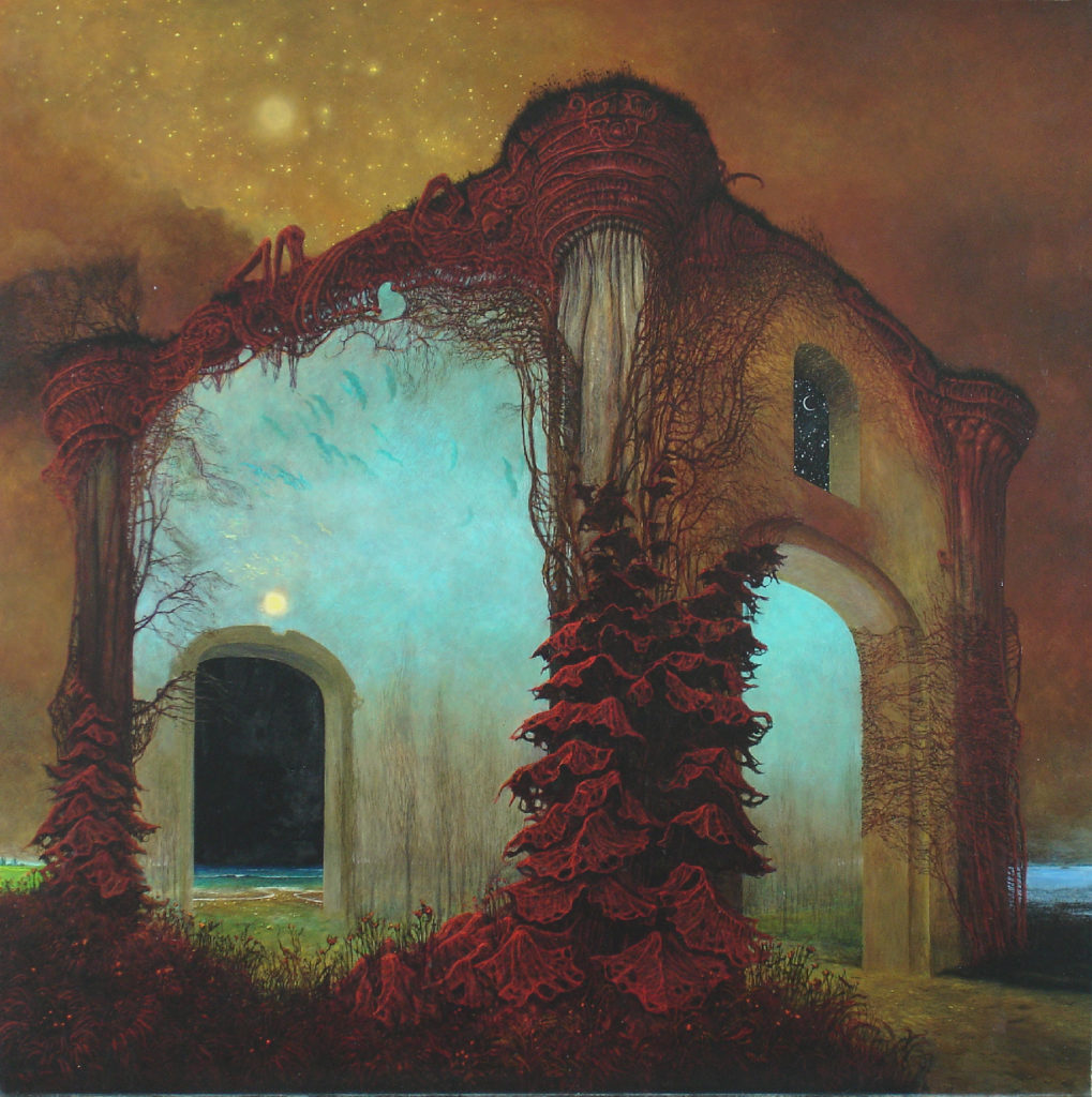 Zdzislaw Beksinski, Untitled, 1978, ©Gallery of Zdzisław Beksiński, The Historical Museum, Sanok, Poland.