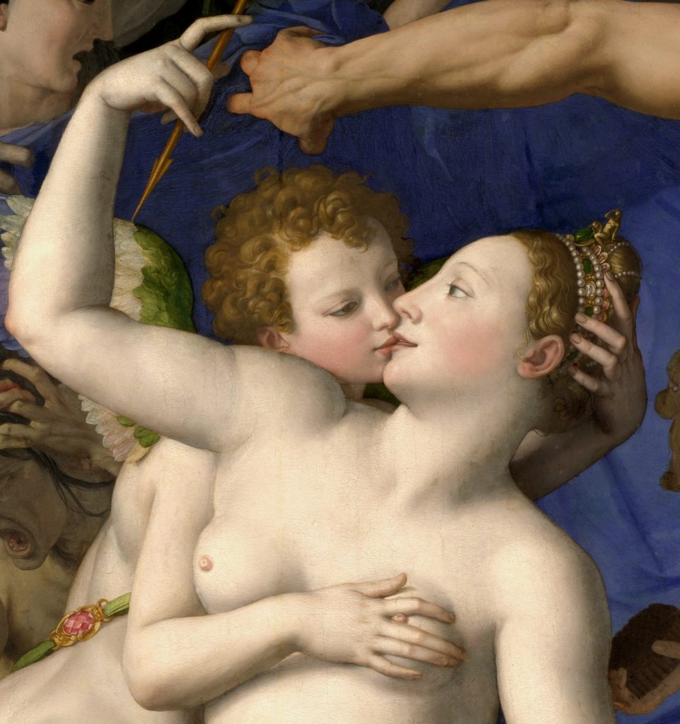 Agnolo Bronzino, An Allegory with Venus and Cupid, ca 1545, National Gallery London; Bronzino Venus and Cupid
