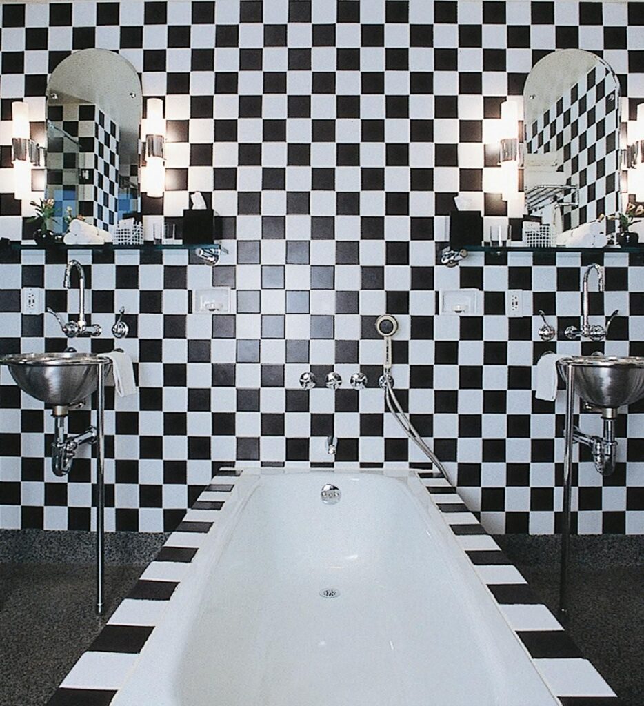 Five Key Women in Contemporary Interior Design: Andrée Putman, Morgans Hotel, 1984, New York - interior design, Five Key Women in Contemporary Interior Design