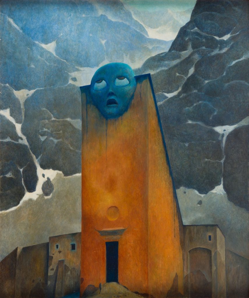 Zdzislaw Beksinski, Untitled, 1970, ©Gallery of Zdzisław Beksiński, The Historical Museum, Sanok, Poland.