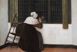 Jacobus Vrel (act. ca. 1650-1670), A Woman at a Window Waving at a Child, Fondation Custodia, Frits Lugt Collection, Paris