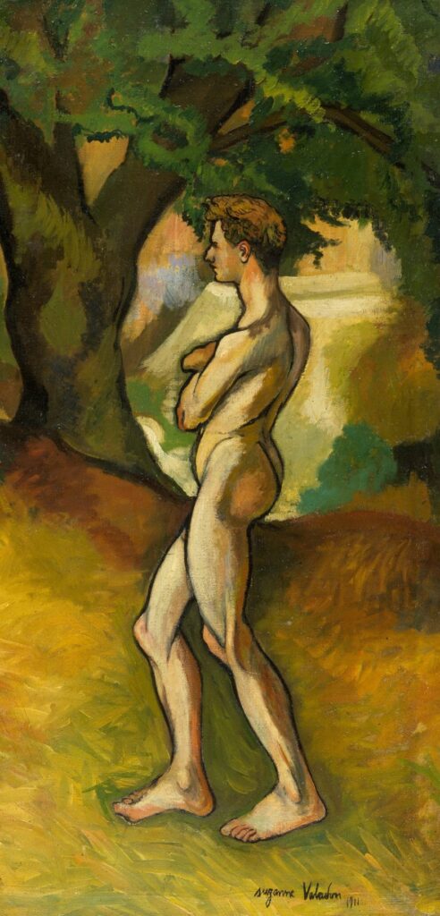 Suzanne Valadon Paintings: Suzanne Valadon, Joy of Life, 1911, Metropolitan Museum of Art, New York City, NY, USA. Detail.
