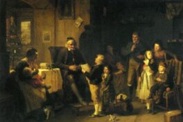 New year’s traditions, New Year’s Eve at Grandfather’s House