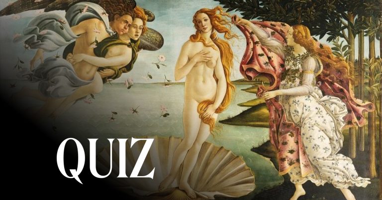 Sandro Botticelli, c. 1484–1486, Uffizi Gallery, Florence, Italy.
