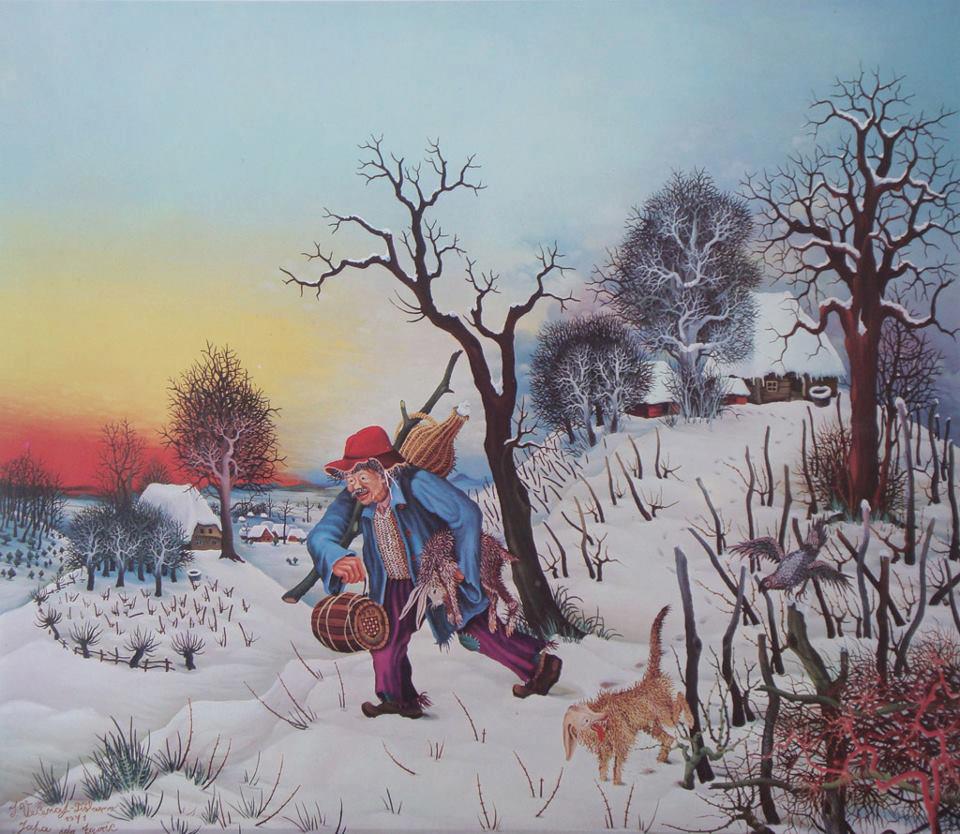Ivan Večenaj, The carpenter's father comes from the vineyard,