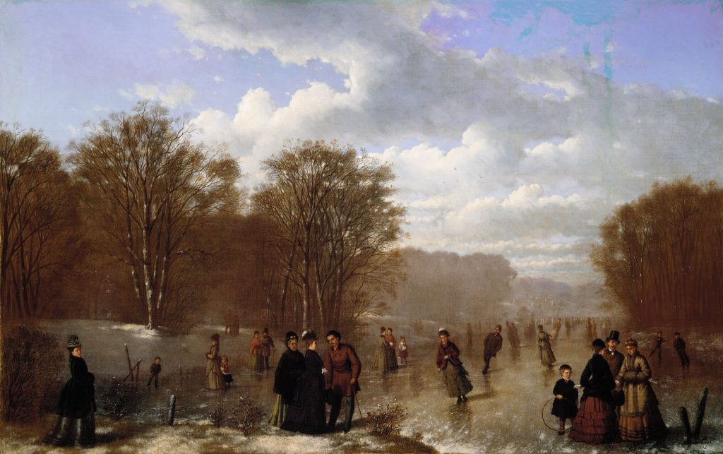 Johan Mengels Culverhouse, Skating on the Wissahickon