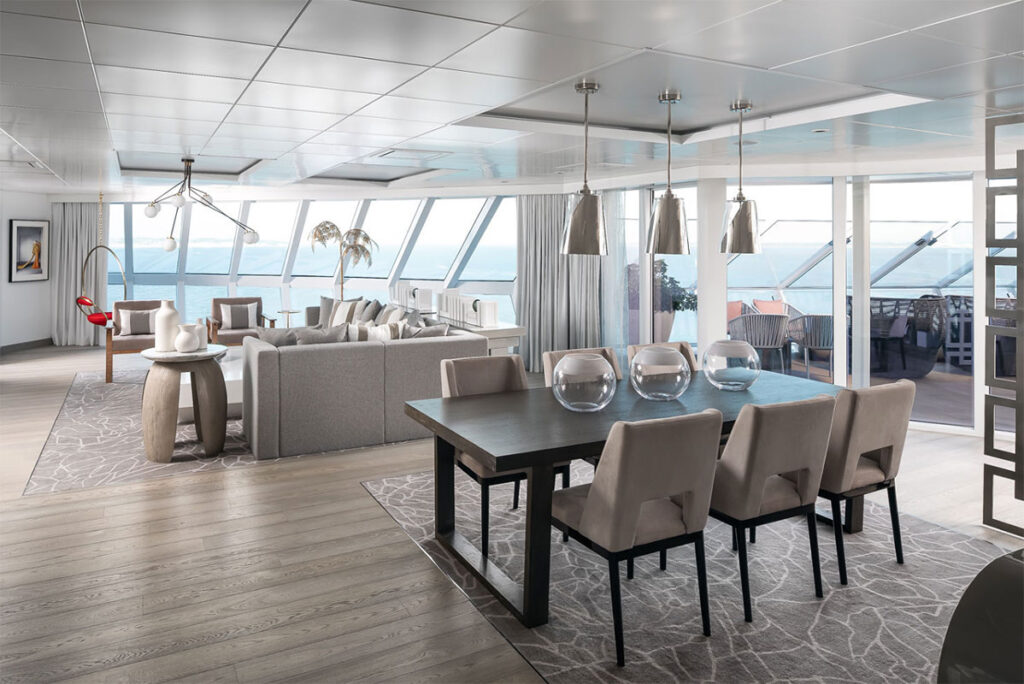 Five Key Women in Contemporary Interior Design: Kelly Hoppen, Celebrity Edge cruise ship