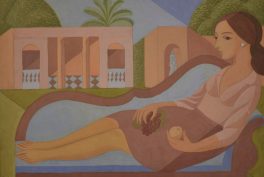 Latin American Women Modernists: Norah Borges, Vieja quinta, 1966, Museo de Arte Tigre, Tigre, Argentina.