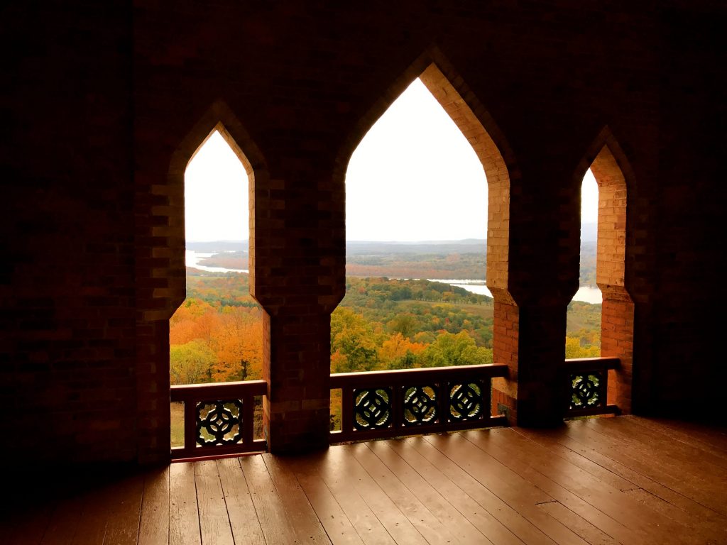 New Year's resolutions: Iconic view of the Hudson River landscape