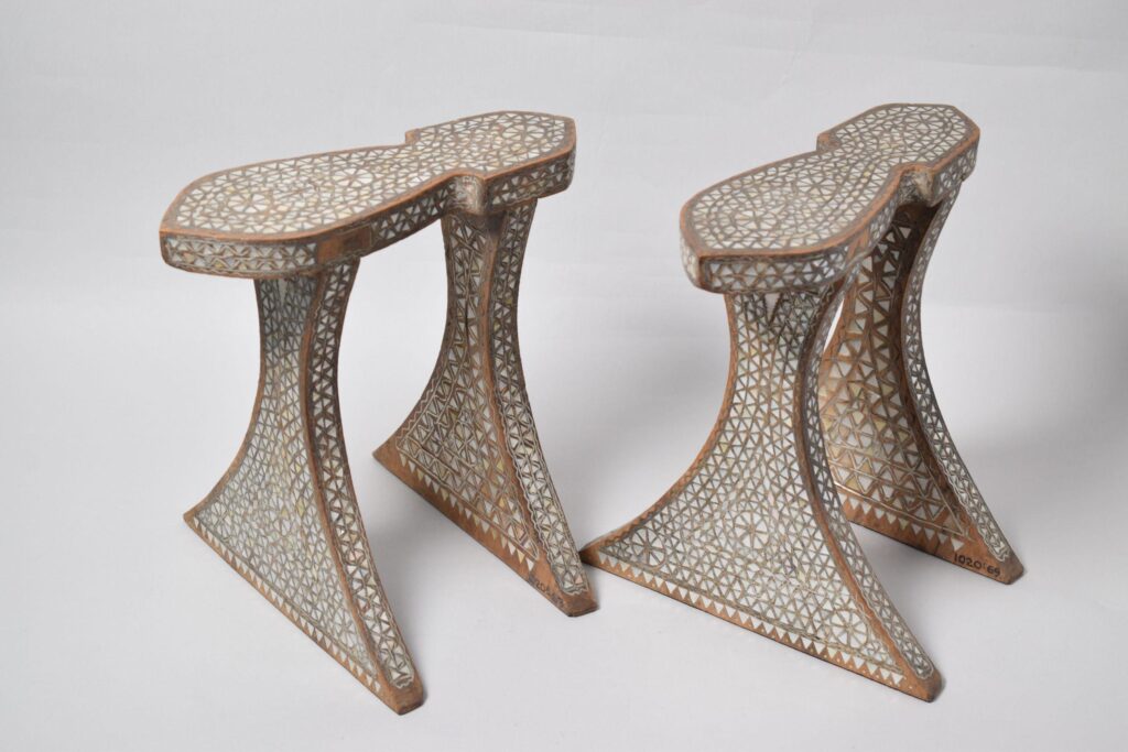 Pair of pattens, ca. 1867, Turkey, © Victoria and Albert Museum, London. - 10 Awesome Pairs of Shoes from the Victoria & Albert Collection