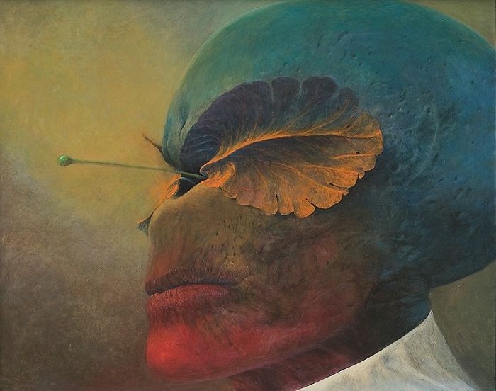 Zdzislaw Beksinski, Untitled, ©Gallery of Zdzisław Beksiński, The Historical Museum, Sanok, Poland.