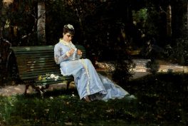 Cristiano Banti, Portrait of Alaide.