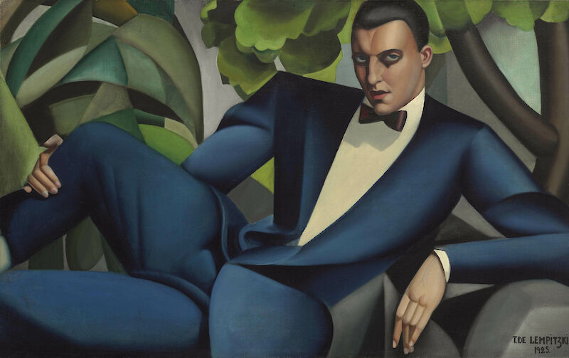 Tamara de Lempicka, Portrait of the Marquis d’Afflitto, 1925