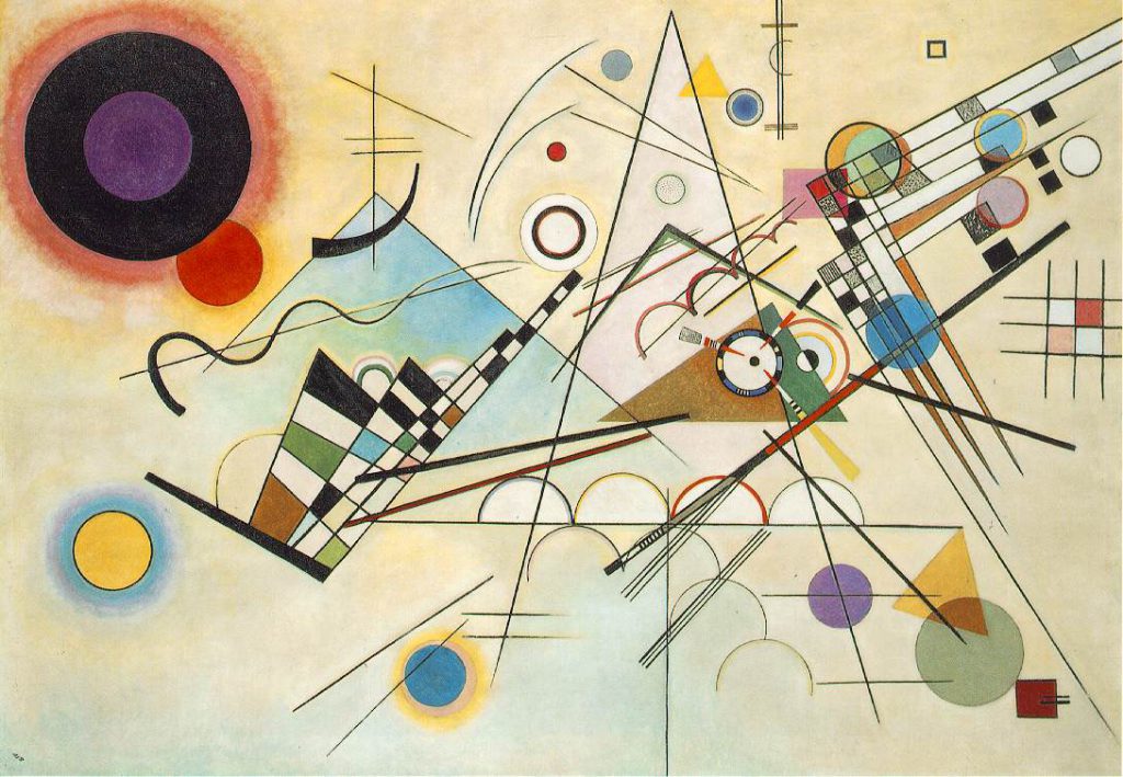 best exhibitions 2025: Wassily Kandinsky, Composition VIII, 1923, Solomon R. Guggenheim Museum, New York City, NY, USA.
