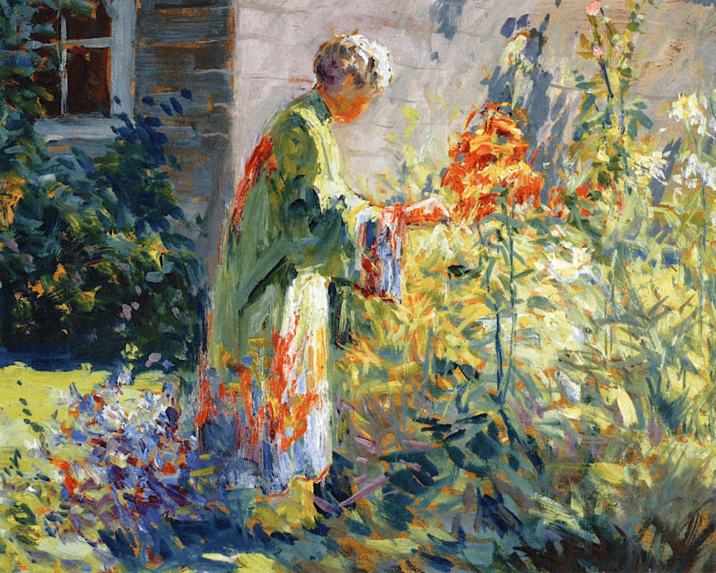 In the Garden by Matilda Browne